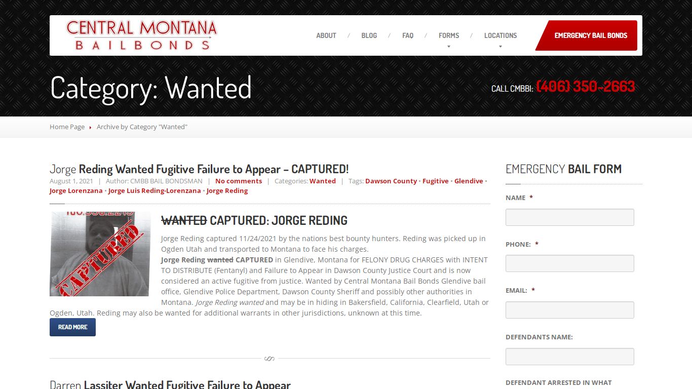 Wanted People of Montana | Montana Fugitives Most Wanted